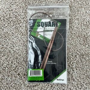 Kollage Square Circular Knitting Needles US 9 / 5.5 mm 24”
